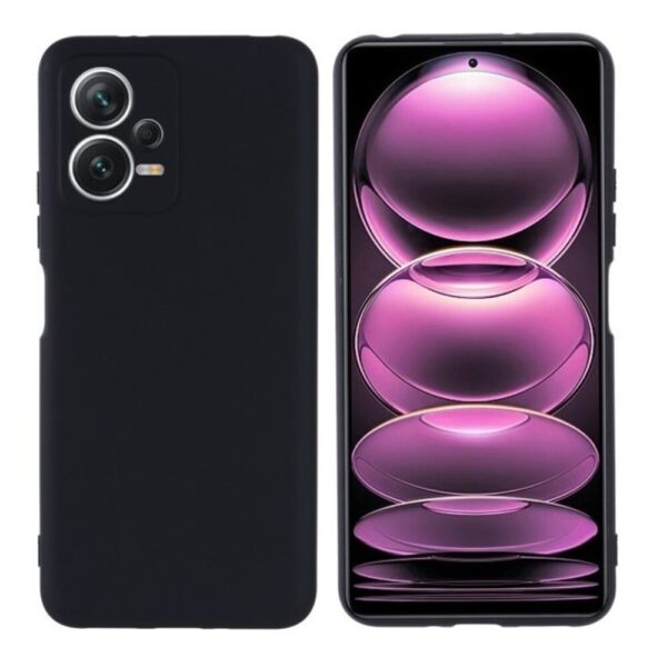 Forcell Xiaomi Redmi Note 12 5G / Xiaomi Poco X5 5G TPU Θήκη Σιλικόνης - Black