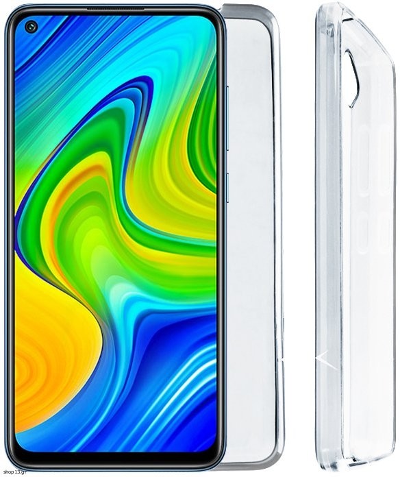 Xiaomi Redmi Note 9 Θήκη Σιλικόνης Διάφανη Volte-Tel Silmcolor Air TPU Camera Guard Silicone Case Transparent