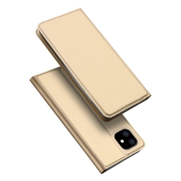 Θήκη iPhone 11 Βιβλίο Χρυσό Dux Ducis Skin Pro Book Case Gold Θήκη iPhone 11 Βιβλίο Χρυσό Dux Ducis Skin Pro Book Case Gold