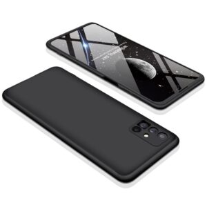 Samsung Galaxy M51 Σκληρή Θήκη Μαύρη GKK Full Coverage Protective Hard Case Black