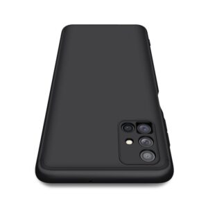 Samsung Galaxy M51 Σκληρή Θήκη Μαύρη GKK Full Coverage Protective Hard Case Black