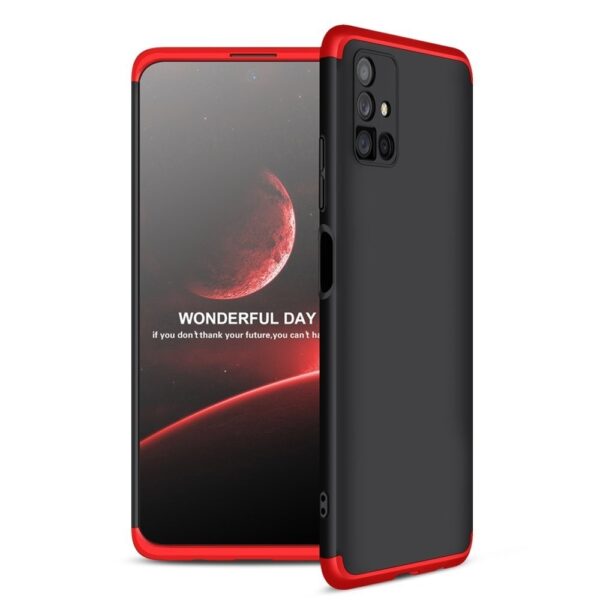 Samsung Galaxy M51 Σκληρή Θήκη Μαύρη - Κοκκίνη GKK Full Coverage Protective Hard Case Black - Red Samsung Galaxy M51 Σκληρή Θήκη Μαύρη - Κοκκίνη GKK Full Coverage Protective Hard Case Black - Red