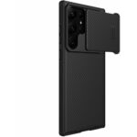 Samsung Galaxy S23 Ultra 5G Σκληρή Θήκη Μαύρη Nillkin CamShield S Armored Cover Camera Cover Black