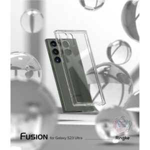 Samsung Galaxy S23 Ultra 5G Θήκη Διάφανη Ringke Fusion Case Transparent F693E52