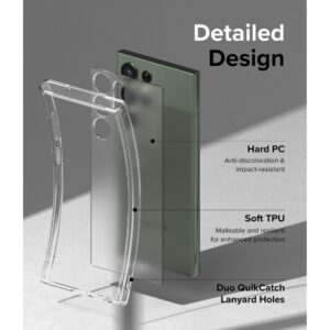 Samsung Galaxy S23 Ultra 5G Θήκη Διάφανη Ringke Fusion Case Transparent F693E52