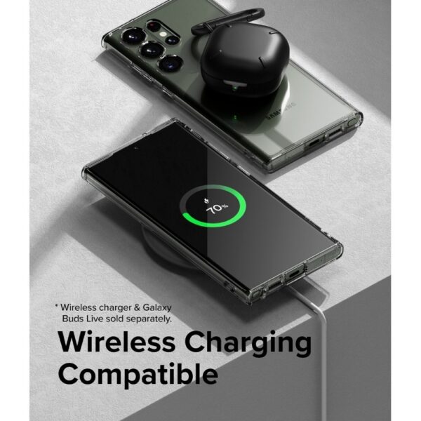 Samsung Galaxy S23 Ultra 5G Θήκη Διάφανη Ringke Fusion Case Transparent F693E52