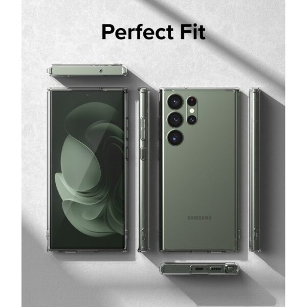 Samsung Galaxy S23 Ultra 5G Θήκη Διάφανη Ringke Fusion Case Transparent F693E52