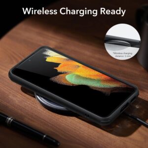 Samsung Galaxy S23 5G Θήκη Μαύρη ESR Air Shield Boost Back Cover Black