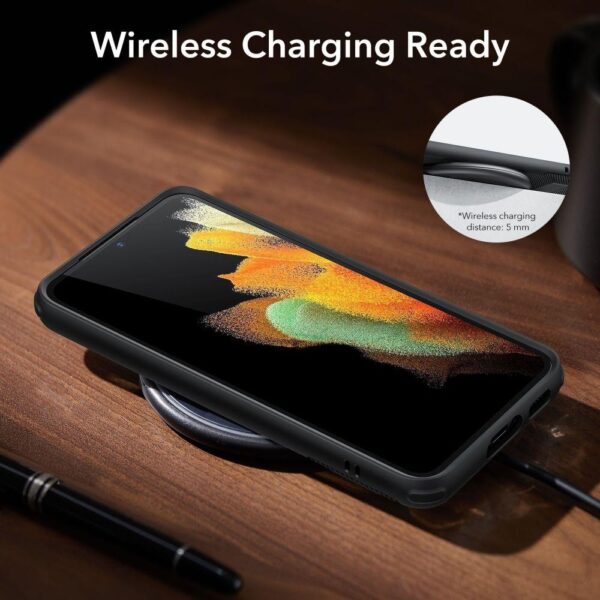 Samsung Galaxy S23 5G Θήκη Μαύρη ESR Air Shield Boost Back Cover Black