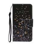 Xiaomi Redmi Note 12 5G / Xiaomi Poco X5 5G Θήκη Βιβλίο Colored Drawing Pattern Flip Phone Case Black Pentagram