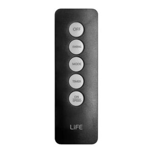 LIFE BOREAS 16" STAND FAN WITH REMOTE CONTROL, 40W Ανεμιστήρας Ορθοστάτης με Τηλεχειριστήριο