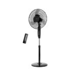 LIFE BOREAS 16" STAND FAN WITH REMOTE CONTROL, 40W Ανεμιστήρας Ορθοστάτης με Τηλεχειριστήριο