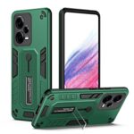 Xiaomi Redmi Note 12 5G / Xiaomi Poco X5 5G Θήκη Πράσινη Με Σταντ Variety Brave Armor Finger Loop Holder Phone Case Green