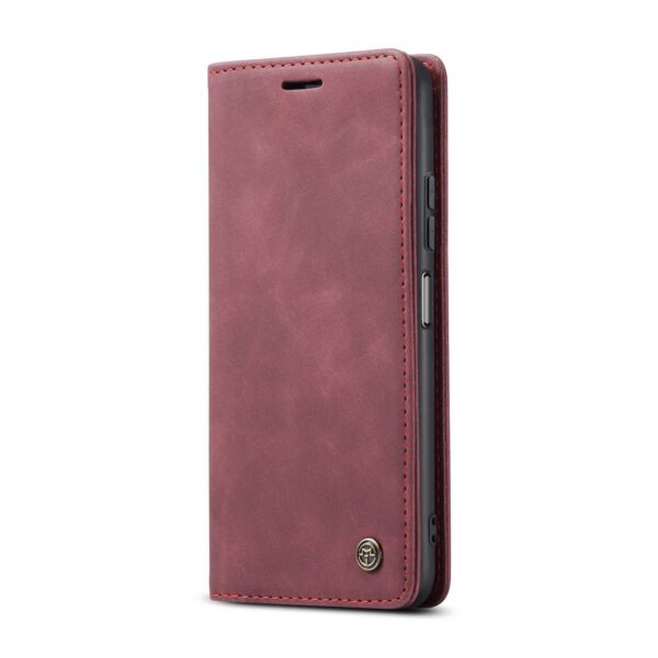 Xiaomi Redmi Note 12 5G / Xiaomi Poco X5 5G Θήκη Βιβλίο Μπορντό CaseMe 013 Multifunctional Horizontal Flip Phone Case Wine Red
