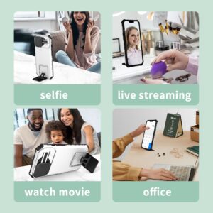 Xiaomi Redmi Note 12 5G / Xiaomi Poco X5 5G Θήκη Λευκή Stereoscopic Holder Sliding Camshield Phone Case White