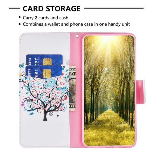 Xiaomi 13 Lite 5G Θήκη Βιβλίο Colored Drawing Pattern Phone Case Little Tree