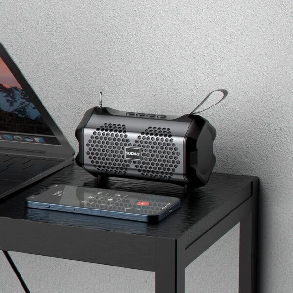 Dudao Y9S Ηχείο Bluetooth 3W με Ραδιόφωνο και Διάρκεια Μπαταρίας έως 2 ώρες Μαύρο