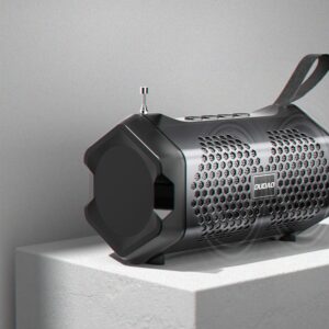 Dudao Y9S Ηχείο Bluetooth 3W με Ραδιόφωνο και Διάρκεια Μπαταρίας έως 2 ώρες Μαύρο