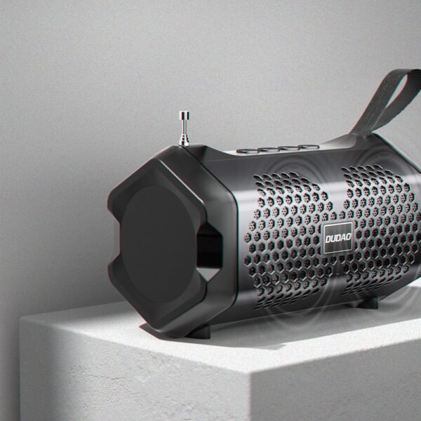 Dudao Y9S Ηχείο Bluetooth 3W με Ραδιόφωνο και Διάρκεια Μπαταρίας έως 2 ώρες Μαύρο