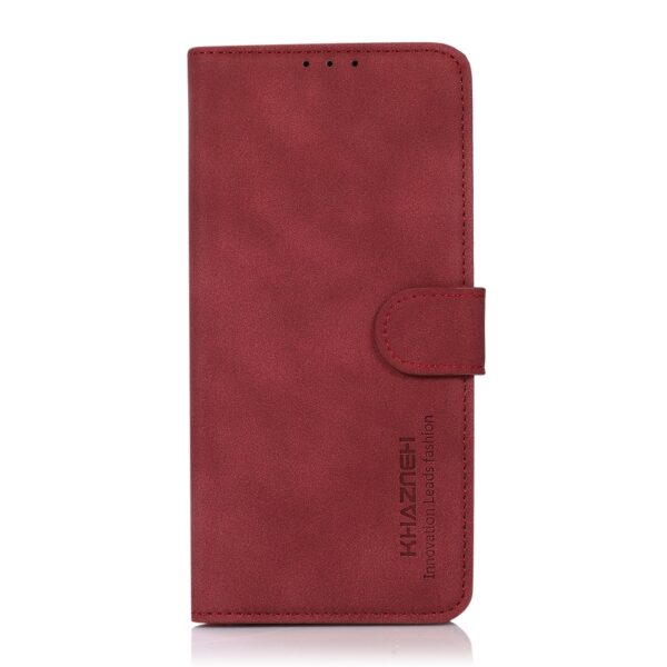 Xiaomi 13 Lite 5G Θήκη Βιβλίο Κόκκινο KHAZNEH Matte Texture Phone Case Red