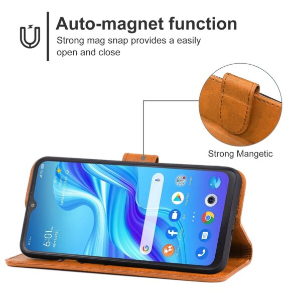 TCL 20R Θήκη Βιβλίο Καφέ Book Case Brown