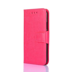 TCL 20R Θήκη Βιβλίο Φούξια Crystal Texture Phone Case Fuchsia
