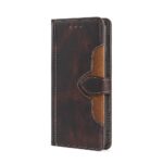 TCL 20R Θήκη Βιβλίο Καφέ Skin Feel Straw Hat Magnetic Buckle Phone Case Brown