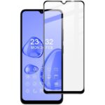 Xiaomi Redmi 12C Προστατευτικό Τζαμάκι Μαύρο Imak 9H Surface Hardness Full Screen Tempered Glass Film Pro+ Series