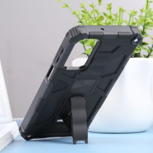 Samsung Galaxy M23 5G Θήκη Με Σταντ Μαύρη Shockproof TPU + PC Magnetic Phone Case with Holder Black