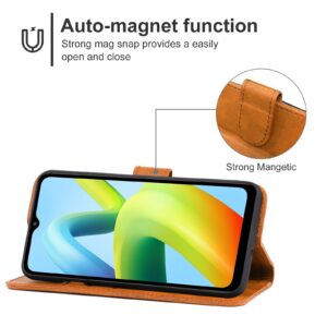 Xiaomi Redmi A1 Plus / A2 Plus Θήκη Βιβλίο Καφέ Book Case Brown