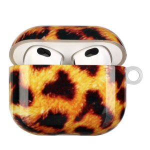 AirPods 3 Θήκη Πλαστική Painted Plastic Wireless Earphone Protective Case Leopard