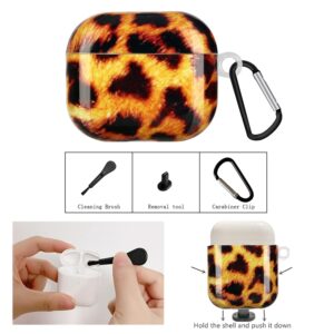 AirPods 3 Θήκη Πλαστική Painted Plastic Wireless Earphone Protective Case Leopard