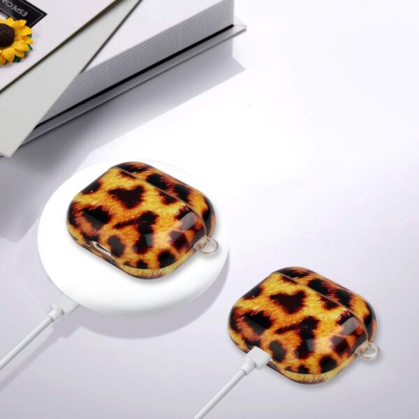 AirPods 3 Θήκη Πλαστική Painted Plastic Wireless Earphone Protective Case Leopard