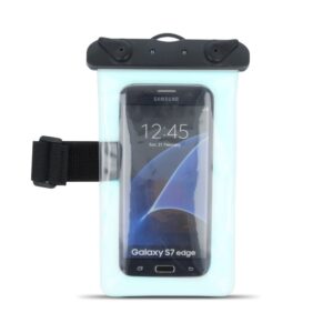 Αδιάβροχη Θήκη για Κινητά έως 5.5'' Waterproof Case with Armband Blue