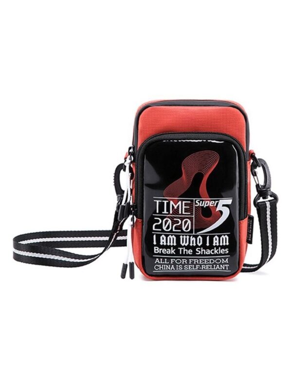 Super Five Τσάντα Ώμου σε Πορτοκαλί χρώμα K00110-OR