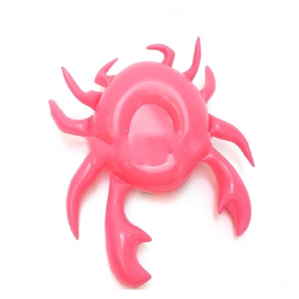 Φουσκωτή Θήκη Ποτού Crab Shape Inflatable Floating Drink Coaster, Middle Ring Diameter: 7.5cm