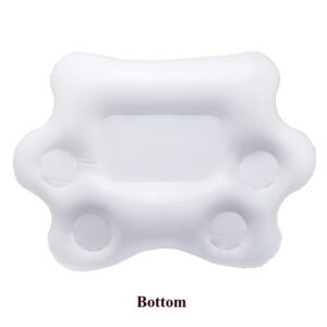 Φουσκωτή Θήκη Ποτού 4 Θέσεων Rainbow Cloud Inflatable Cup Holder Cola Beer Drink Inflatable Water Ice Bar, Size: 60 x 40 x 41cm