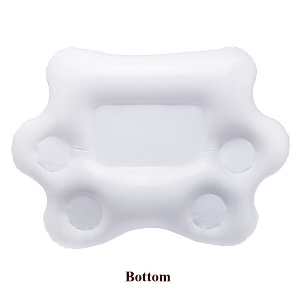 Φουσκωτή Θήκη Ποτού 4 Θέσεων Rainbow Cloud Inflatable Cup Holder Cola Beer Drink Inflatable Water Ice Bar, Size: 60 x 40 x 41cm