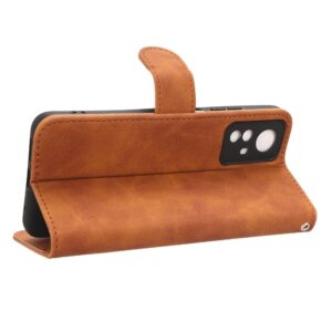 Xiaomi Redmi Note 12S Θήκη Βιβλίο Καφέ Skin Feel Magnetic Flip Phone Case Brown