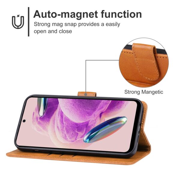 Xiaomi Redmi Note 12S Θήκη Βιβλίο Καφέ Book Case Brown