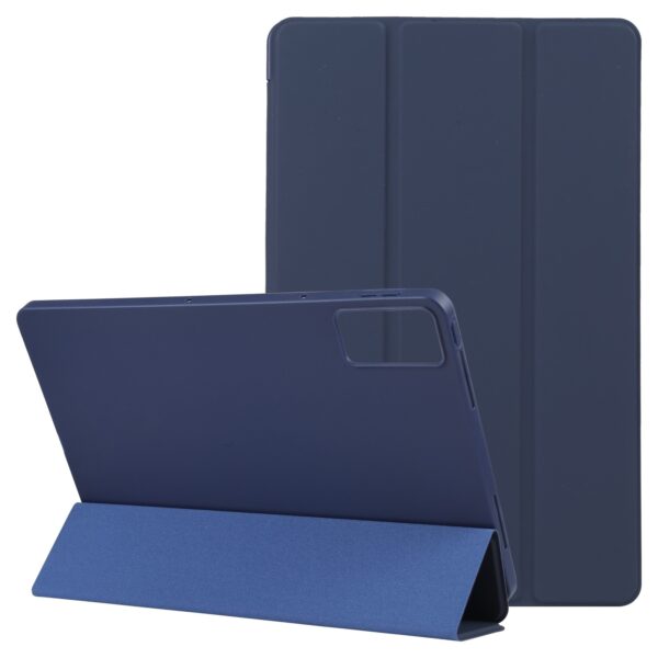 Xiaomi Redmi Pad 10.61" Θήκη Σκούρο Μπλε Three-fold Holder Flip Tablet Case Dark Blue