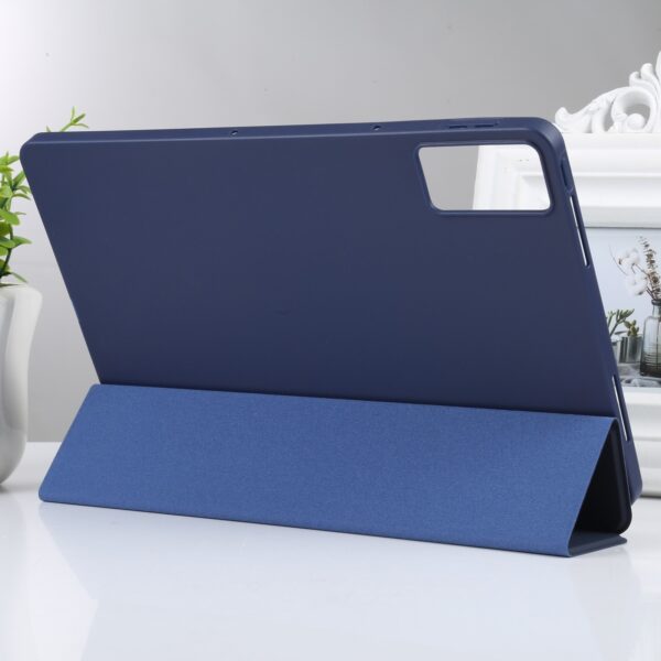 Xiaomi Redmi Pad 10.61" Θήκη Σκούρο Μπλε Three-fold Holder Flip Tablet Case Dark Blue