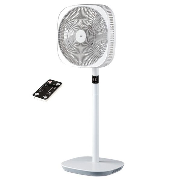LIFE SCIROCCO 12" DC STAND FAN 2IN1 20W
