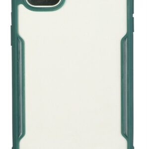 Forcell Xiaomi Redmi 9T / Xiaomi Poco M3 Θήκη με Πλαίσιο Σιλικόνης Διάφανη - Green