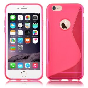 Forcell iPhone 6 Plus / 6s Plus Θήκη Σιλικόνης - Fuchsia
