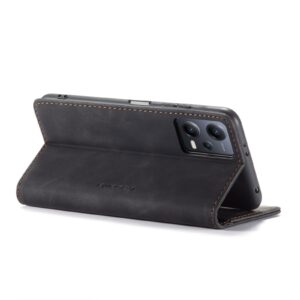 Xiaomi Redmi Note 12 5G / Xiaomi Poco X5 5G Θήκη Βιβλίο Μαύρο CaseMe 013 Multifunctional Horizontal Flip Phone Case Black