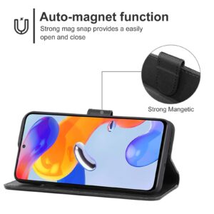 Xiaomi Redmi Note 11 Pro+ 5G Θήκη Βιβλίο Μαύρο Book Case Black