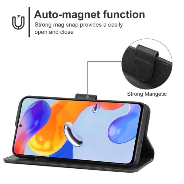 Xiaomi Redmi Note 11 Pro+ 5G Θήκη Βιβλίο Μαύρο Book Case Black