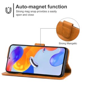 Xiaomi Redmi Note 11 Pro+ 5G Θήκη Βιβλίο Καφέ Book Case Brown