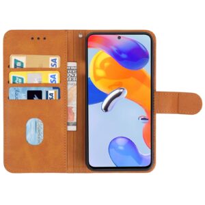 Xiaomi Redmi Note 11 Pro+ 5G Θήκη Βιβλίο Καφέ Book Case Brown
